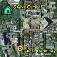 Photo of area around Sanjo Conference Hall.